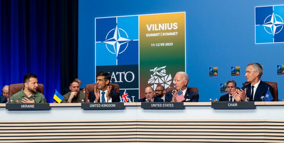 Заседание совета "Украина — НАТО"