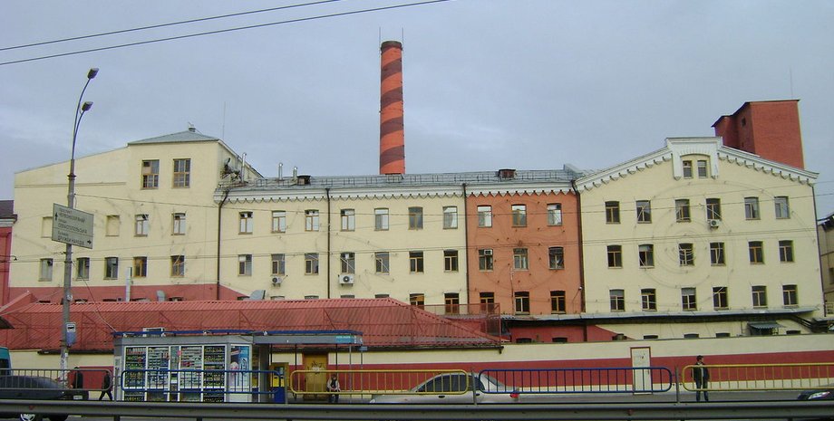 фабрика Roshen Киев пожар