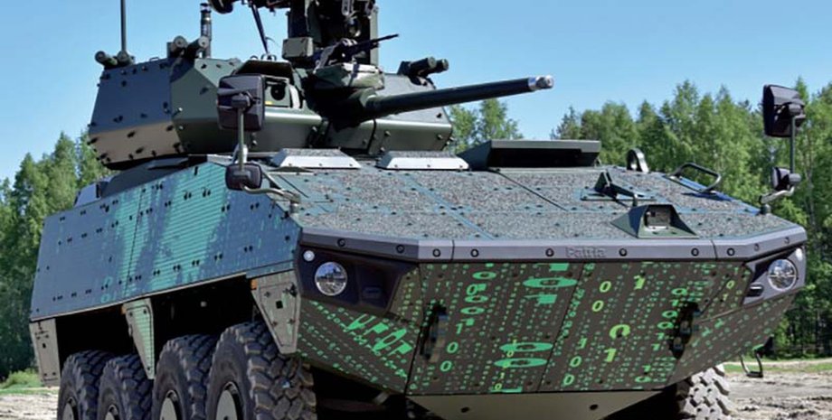 фінський бтр patria