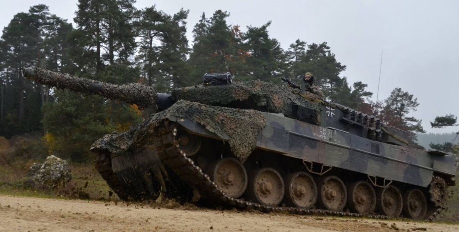 німецький танк, танк, leopard 2