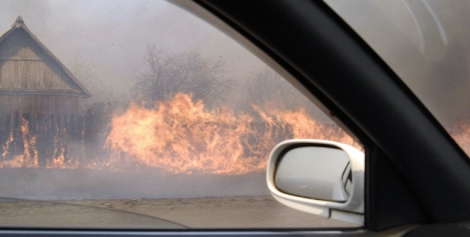Пожар в Хакасии / Фото: "ТАСС"