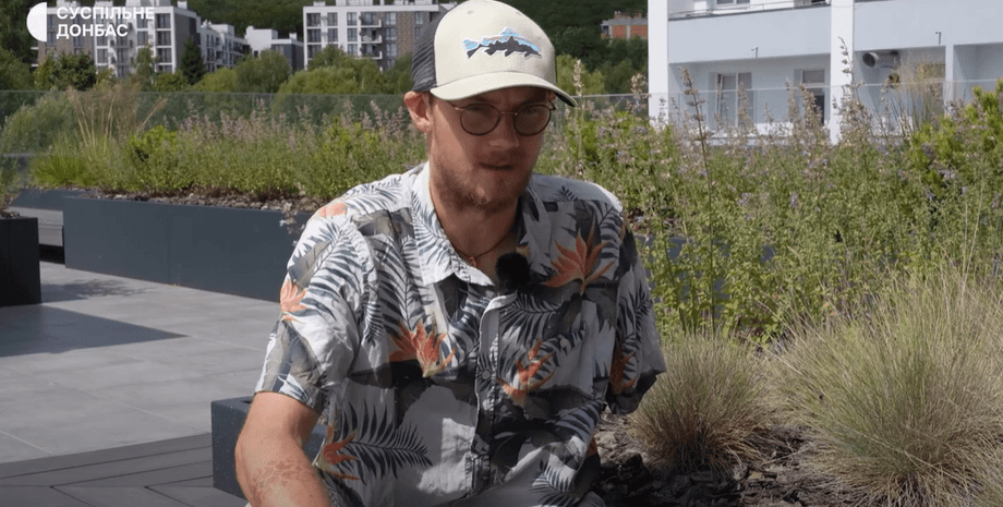 Британский волонтер Эдвард