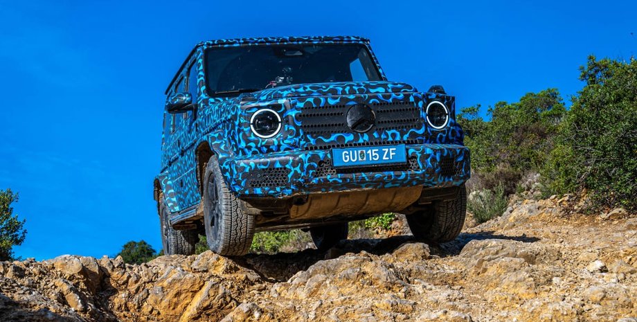 Mercedes EQG, Mercedes-Benz EQG, новый Mercedes EQG, электрический Гелендваген, электромобиль Гелендваген