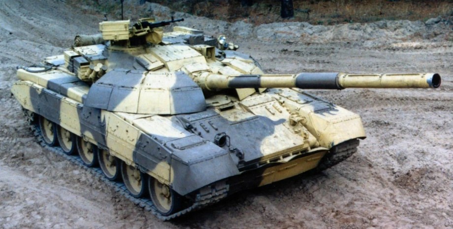 The tank was developed by the Morozov Kharkiv Bureau in the 1990s in order to br...