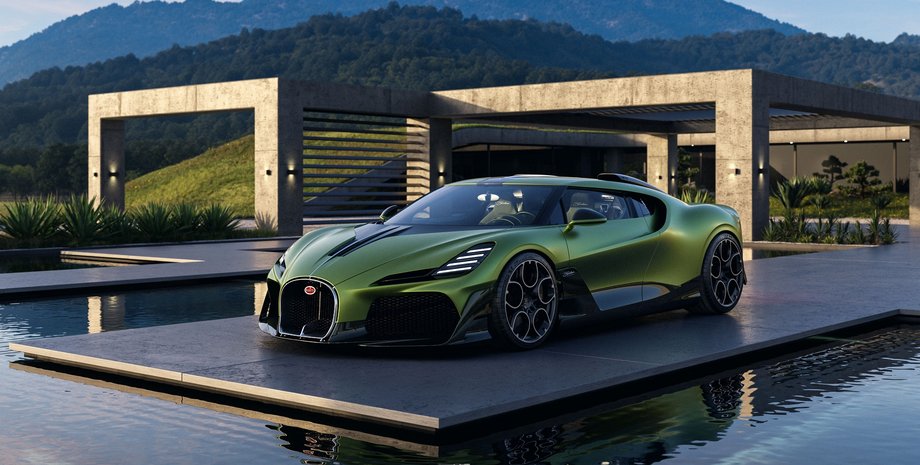 Суперкар Bugatti Brouillard