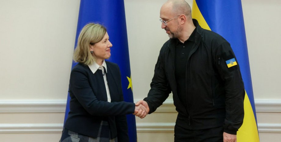 Шмигаль та Юрова у Києві