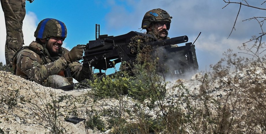 Українські захисники в Бахмуті