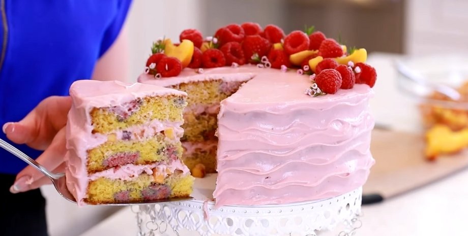 торт сангрия, летний торт, вкусный торт, торт с ягодами