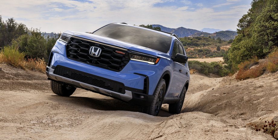 Honda Pilot 2023, Honda Pilot, нова Honda Pilot, кросовер Honda, Хонда Пілот, нова Хонда Пілот