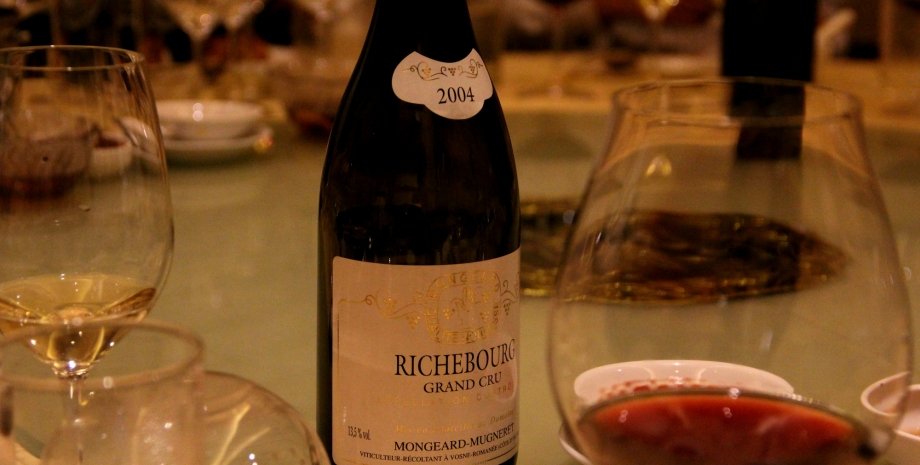 Вино Richebourg Grand Cru / Фото из открытого источника