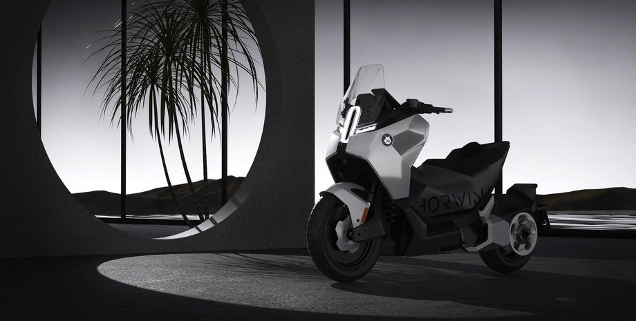 Электроскутер Horwin, электробайк Horwin, Horwin Senmenti 0, самый быстрый электроскутер