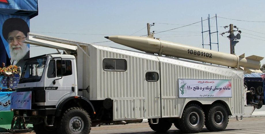 иранская ракета Fateh-110