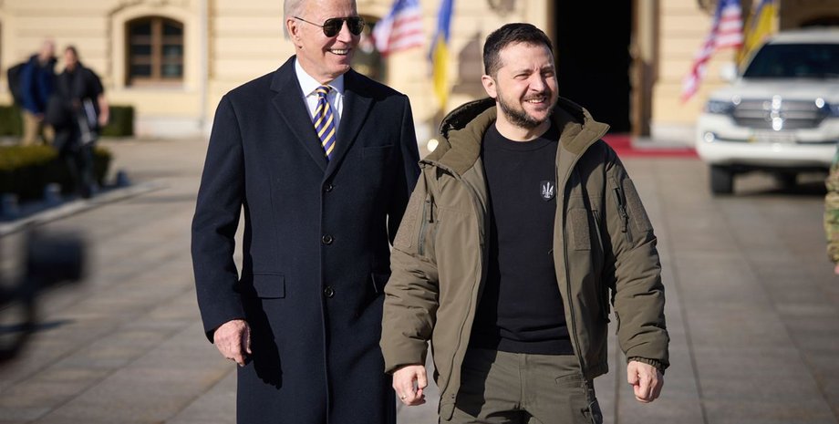 Джо Байден, Владимир Зеленский