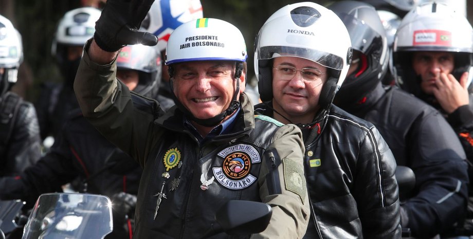 Бразилия, президент, Жаир Болсонару, масочный режим, штраф,