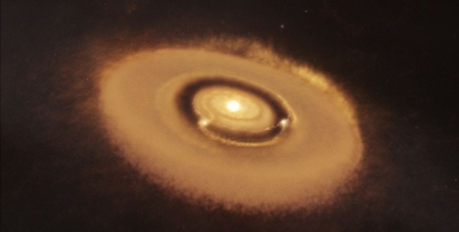 PDS 70, протопланетный диск