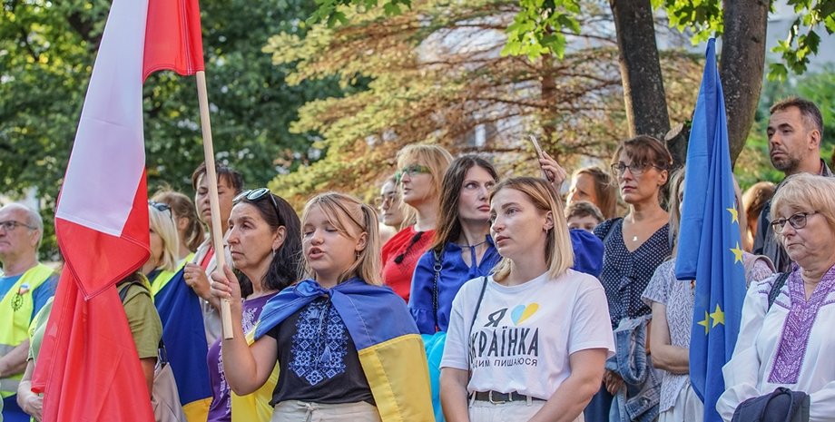 українські біженці в Польщі сьогодні