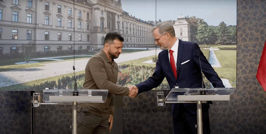 Владимир Зеленский и Петр Фиала, Зеленский и Фиала, Фиала с Зеленским, Фиала с Зеленским