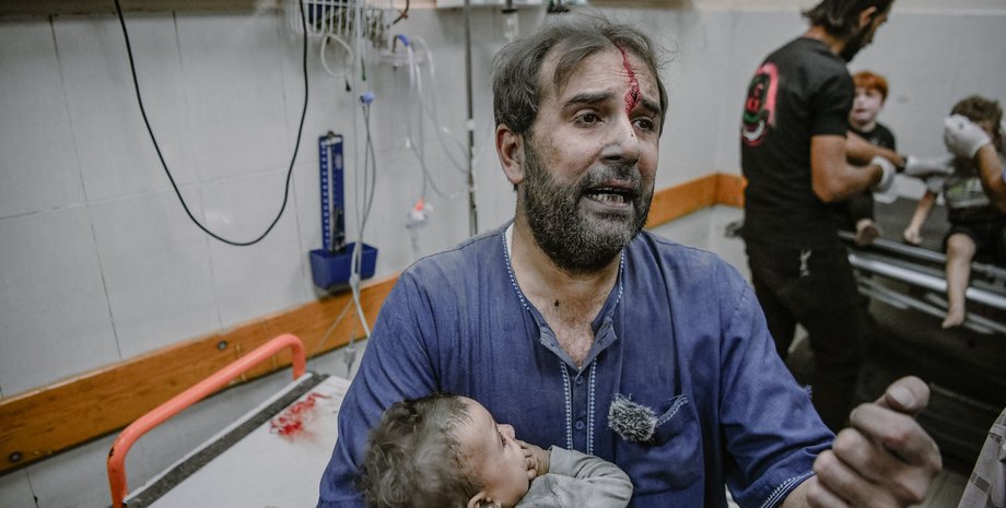 Удар по больнице в Секторе Газа, больница Сектор Газа, бомбардировки Сектор Газа