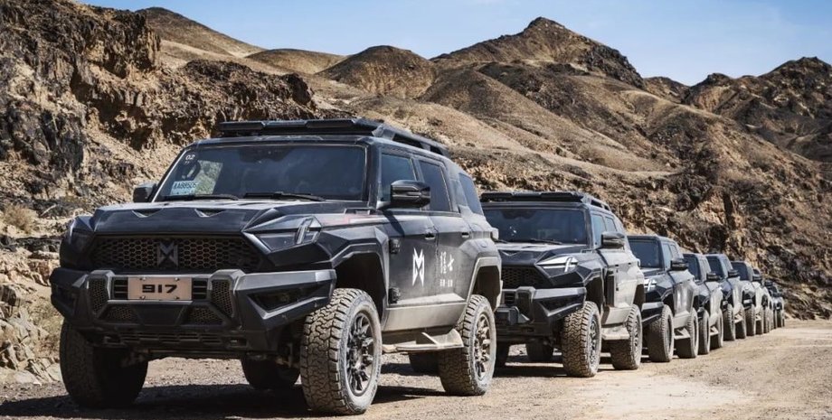 Dongfeng, Dongfeng M-Hero 917, Авто, Автомобили, Китайские авто, Внедорожники, Электромобили, Фото