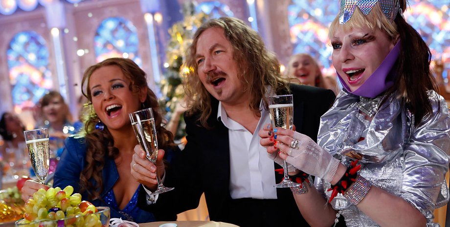 Представители российской эстрады на "Новогоднем Голубом огоньке-2013" / Фото: Алексей Ладыгин, Russia.tv