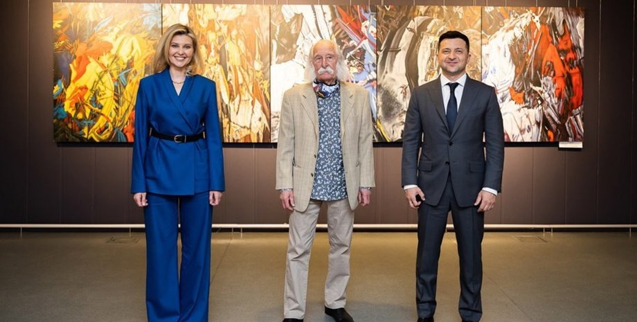 Іван Марчук, Олена Зеленська, Володимир Зеленський