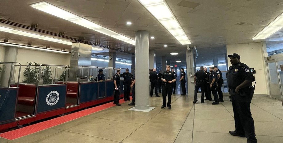 Полиция Капитолий, полиция Сенат США, полиция США, полиция Вашингтон