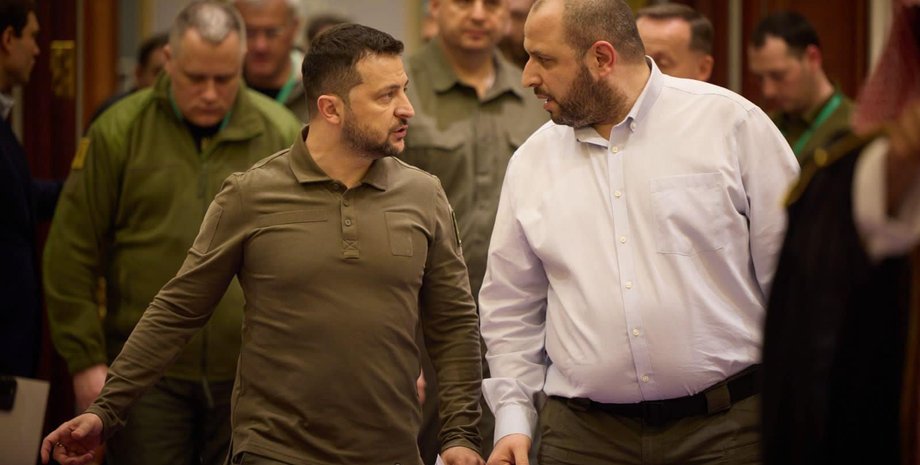 рустем умєров та володимир зеленський