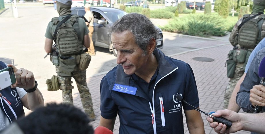 Голова МАГАТЕ Рафаель Гроссі, місія МАГАТЕ, інспектори МАГАТЕ, інспекція ЗАЕС, Запорізька АЕС, Енергодар