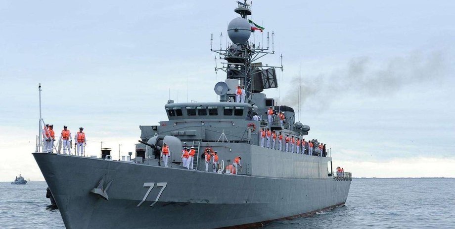 иранский эсминец Sabalan