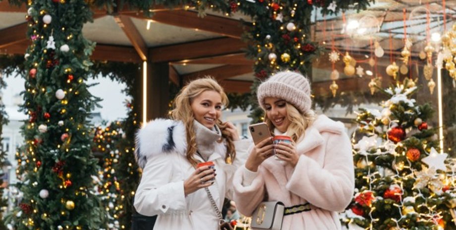 Новогодние праздники, рождество, 7 января, 25 декабря