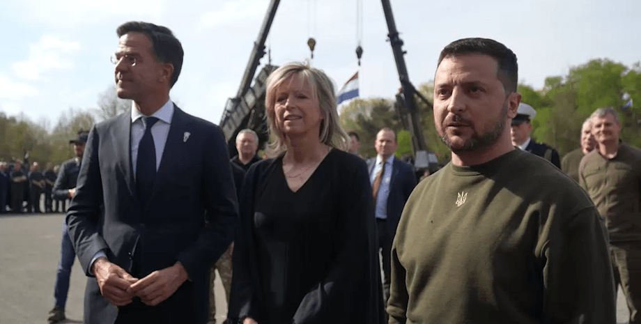 Кайса Оллонгрен, Марк Рютт, Владимир Зеленский, Нидерланды, военная база, оружие, техника