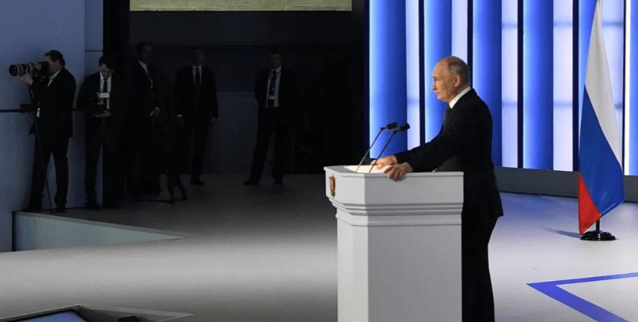 владимир путин, федеральное собрание, путин выступление, путин трансляция