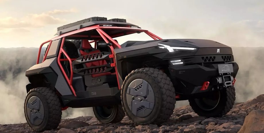 Dongfeng M-Hero, позашляховик Dongfeng, електромобіль Dongfeng