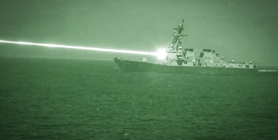 Лазерное оружие, ВМС США, ИИ, фото