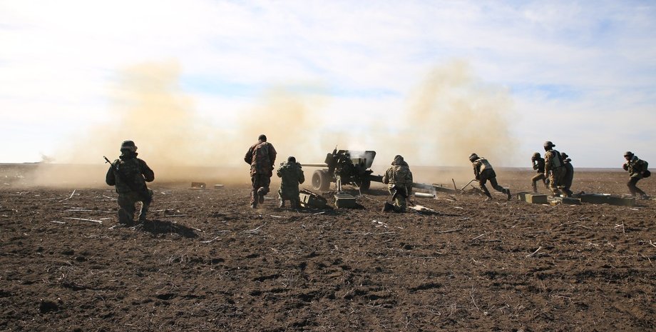 Бойцы сил АТО / Фото пресс-службы полка "Азов"