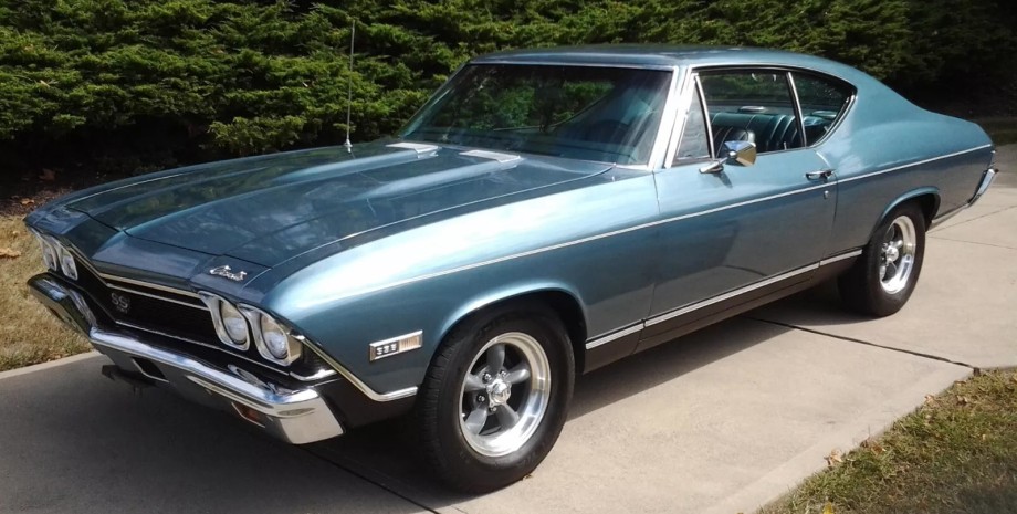 1968 chevrolet chevelle, Chevrolet Chevelle 1968, Chevrolet Chevelle, капсула часу, спорткар Chevrolet