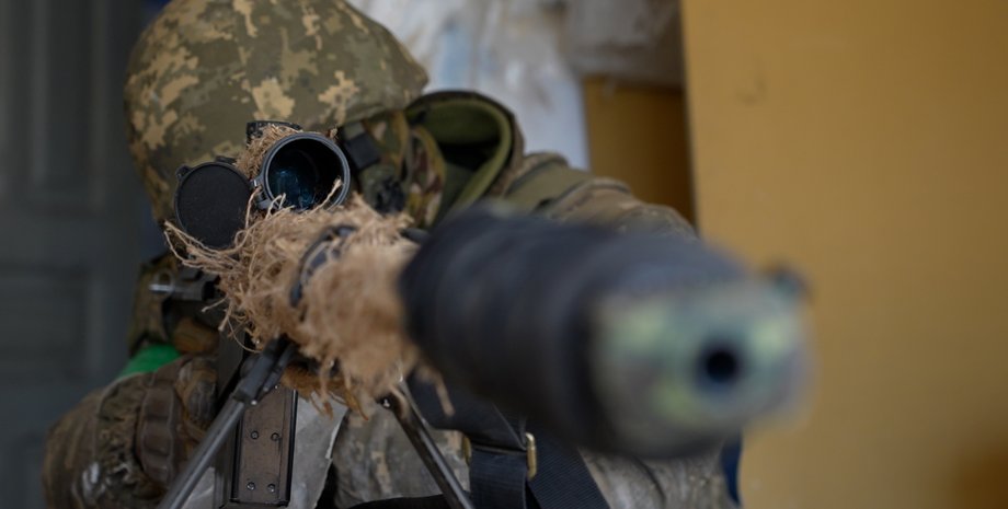 снайпер ЗСУ, снайпер в Бахмуті, вагнерівці, ПВК Вагнер в Бахмуті