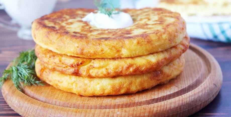 Картопляні оладки із сиром, картопляні оладки