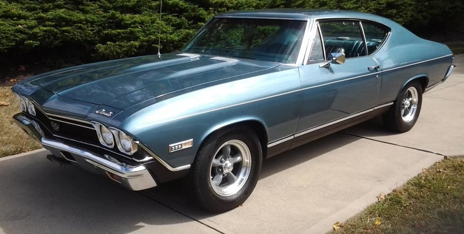 1968 chevrolet chevelle, Chevrolet Chevelle 1968, Chevrolet Chevelle 1968, Chevrolet Chevelle, капсула времени, спорткар Chevrolet