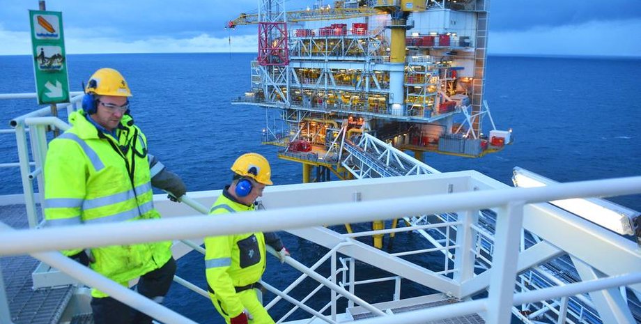 Добыча на вышках Statoil / Фото: tu.no