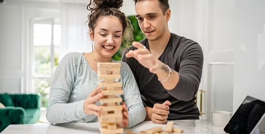 отношения, дженга, игра в дженгу