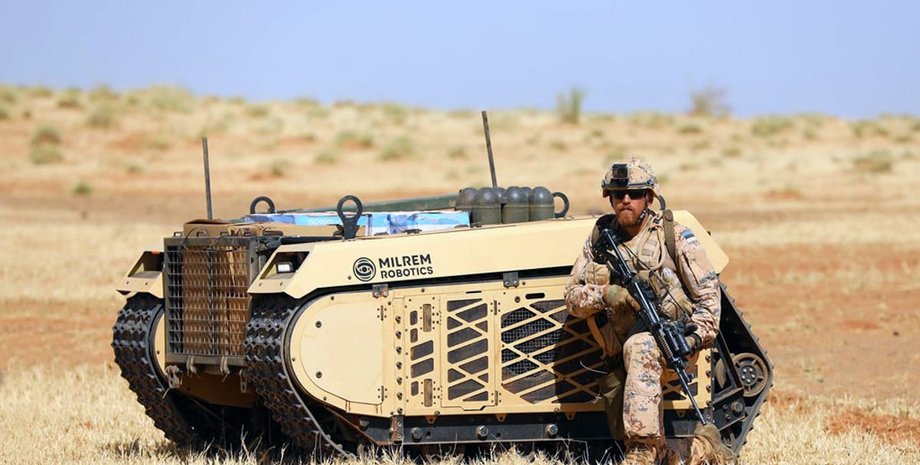 робот THeMIS 4.5, Milrem Robotics, бойовий робот