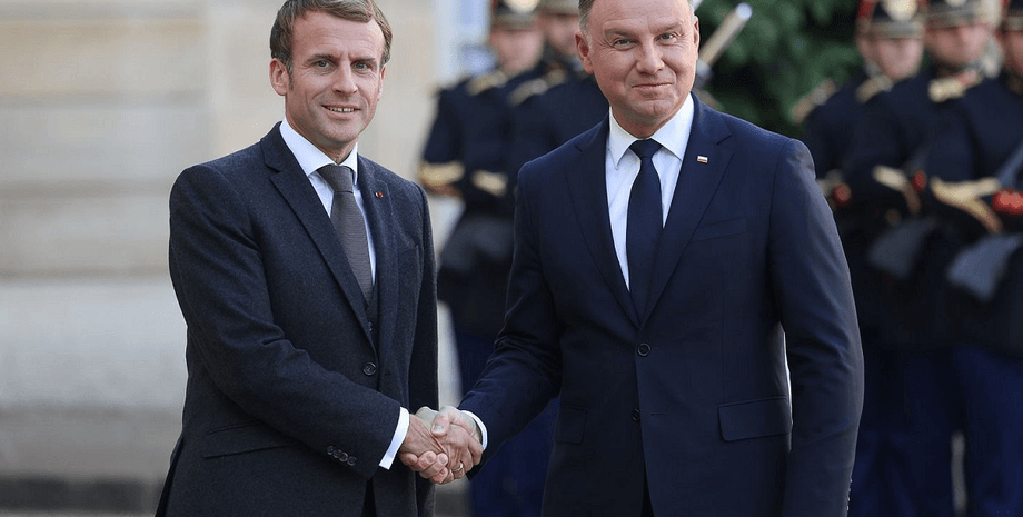 дуда и макрон, Анджей Дуда, Эммануэль Макрон