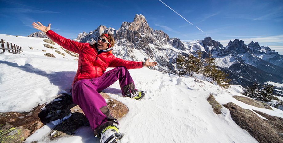 траси для гірських лиж, італійські Альпи, вибір траси, зелені, сині, червоні, чорні траси для спусків