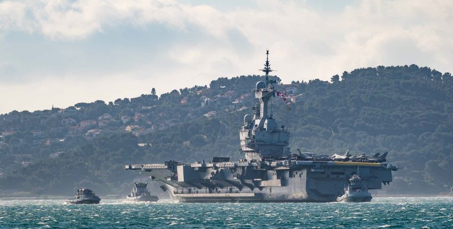 авианосец, франция, Шарль де Голль, терроризм, индия, фото