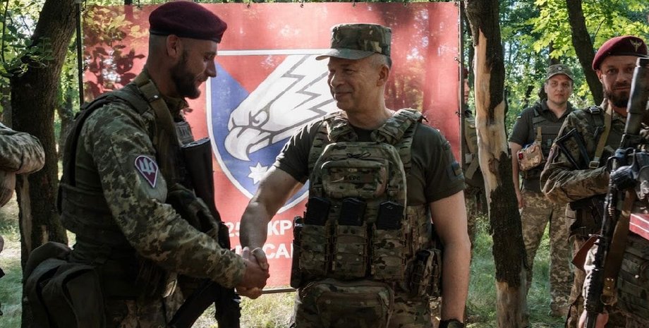 сырский на донбассе