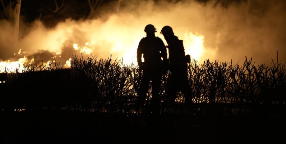 Пожар, Харьков, фото