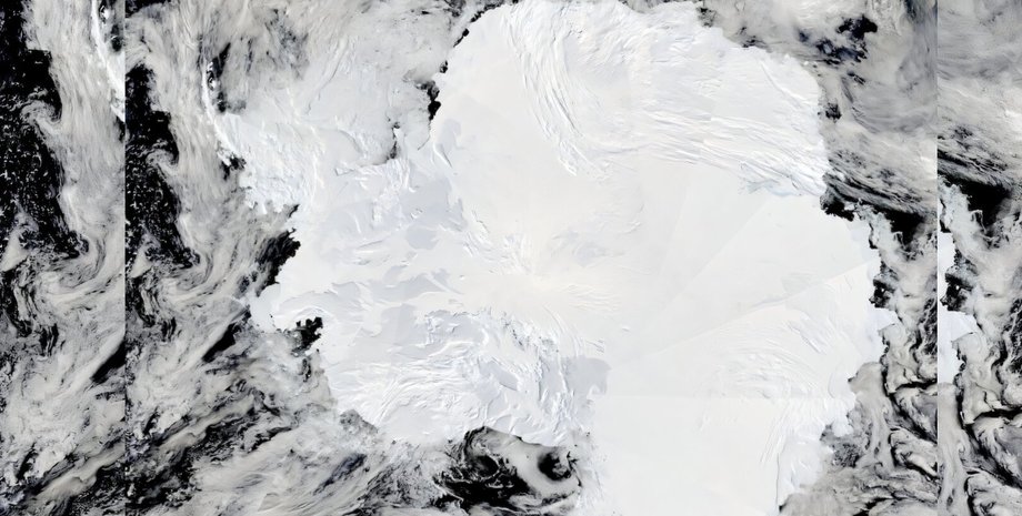 антарктида антарктида из космоса