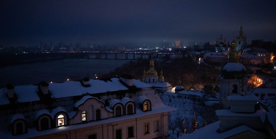 Киев отключение света, Киев без света, Киев блэкаут, Киев блэкаут