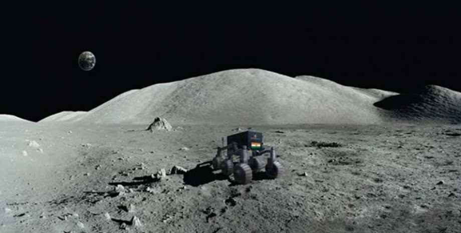 Концепт индийского лунохода. Источник: ISRO/YouTube